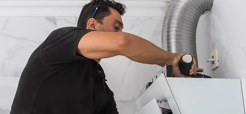 Precision In-wall Dryer Vent Cleaning & Rerouting Corrections in East Lake-Orient Park, FL